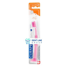 Дитяча зубна щітка Курапрокс, CK 4260 CuraKid, (Куракід), Ultra Soft, 0-4 роки. Curaprox - Рожевий