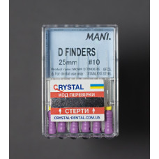 D FINDERS розмір 10 25 мм, 6 шт, MANI