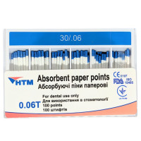 Паперові штифти 60 штук, 06 конус.  №30