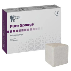 Колагенова губка DSI Pure Sponge, Куб 10x10 мм.