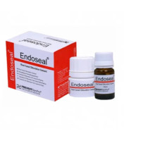 Endoseal, Рентгеноконтрасний цемент для обдурації кореневих каналів (15г+10мл) Prevest.