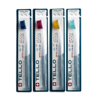 Зубна щітка Tello Ortho (Телло Орто), 4920, Ultra Soft, d 0,10 мм.Швейцарія