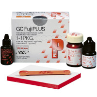 Fuji Plus, (Фуджі Плюс), відтінок А3, фіксуючий склоіономерний цемент. GC