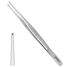 Пінцет Semken хірургічний1*2 прямий 125мм (DD.644.125). Falcon