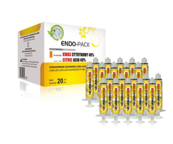 Шприци для промивання для CHLORAXID 5,25% ENDO-PACK 1 шт. 5 мл.  Cerkamed . Польща