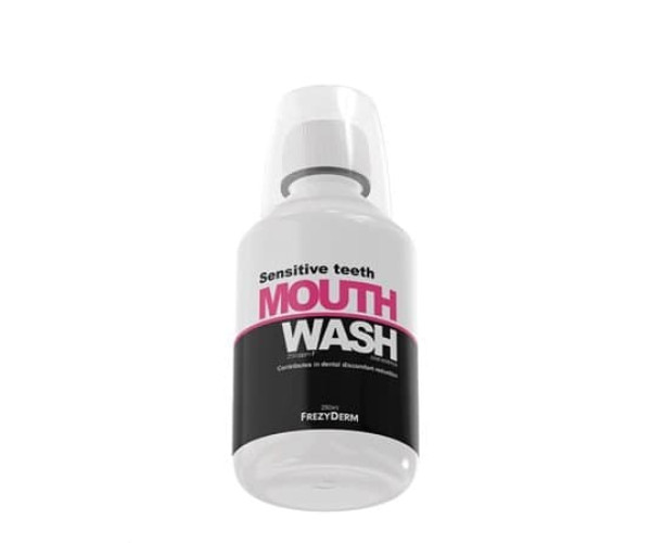 Ополіскувач ротової порожнини для чутливих зубів, Sensitive Teeth Mouthwash,(Сенситів) 250 мл. FrezyDerm