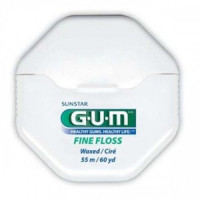 Зубна нитка GUM Fine floss (Файн флос)катушка  55 м. GUM