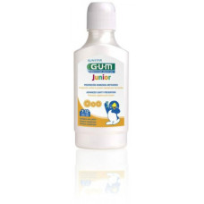 GUM® JUNIOR Ополіскувач для ротової порожнини 6+ | Для дітей від 6 років | Ніжний з екстрактом квіток ромашки | 300 мл. GUM