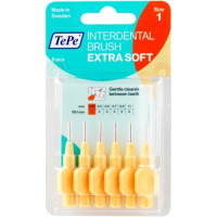 Йоржики TePe EXTRA SOFT "1" 0.45 mm, оранжеві, 6 штук
