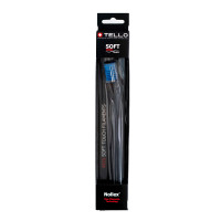 Зубна щітка Tello Black (Телло), 4920 Soft, d 0,12mm. - Синій