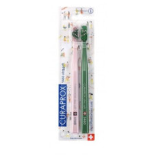 Зубна щітка Курапрокс, Ultra Soft CS 5460, Love Limited Edition, набір з двох щіток. Curaprox
