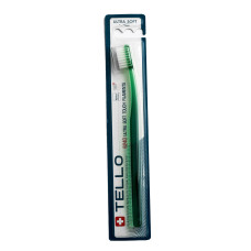 Зубна щітка Tello Ultra Soft (Телло Ультра Софт), 6240, d 0,10mm - Зелений