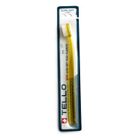Зубна щітка Tello Ultra Soft (Телло Ультра Софт), 6240, d 0,10mm - Жовтий