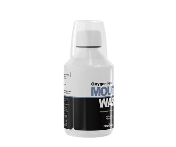Ополіскувач ротової порожнини Oxygen Pro Mouthwash (Оксиген Про), для брекетів, з активним киснем 250 мл. FrezyDerm