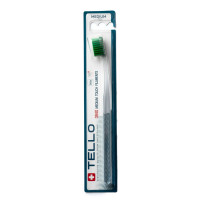 Зубна щітка Tello (Телло), 3940 Medium, d 0,15mm - Зелений
