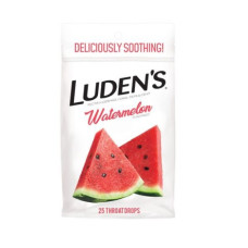 Luden's льодяники з пектином, заспокійливі для горла та ротової порожнини, Кавун, 25 штук