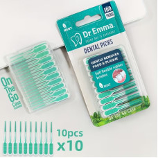 Зубочистки силіконові Dental picks 100 шт.Dr.Emma.Китай