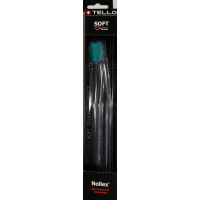Зубна щітка Tello Black (Телло), 4920 Soft, d 0,12mm. - Бірюзовий
