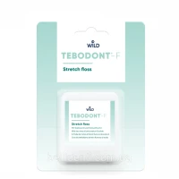 TEBODONT-F зубна нитка з олією чайного дерева і фторидом натрію, 50 м.TEBODONT Wild