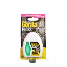 Зубна нитка Gorilla floss вощена 30 м. Piksters.