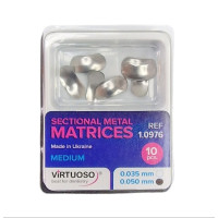 Матриці металеві Virtuoso секційні 50 мк  середні REF 1.0976 .