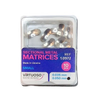 Матриці металеві Virtuoso секційні 50 мк  малі REF 1.0972 .