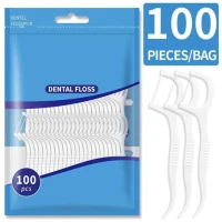 Зубна нитка Floss picks, 100 штук.Китай