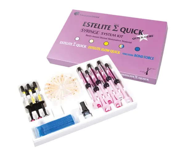 ESTELITE Σ QUICK набір 6 шприців +3 флов+ 5 мл бонд.Tokuyama Dental Японія
