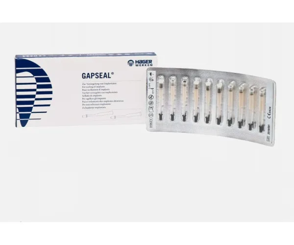 ГапСіл/GapSeal - матеріал для пломбування імплантів 10 канюль Miradent (Німеччина)