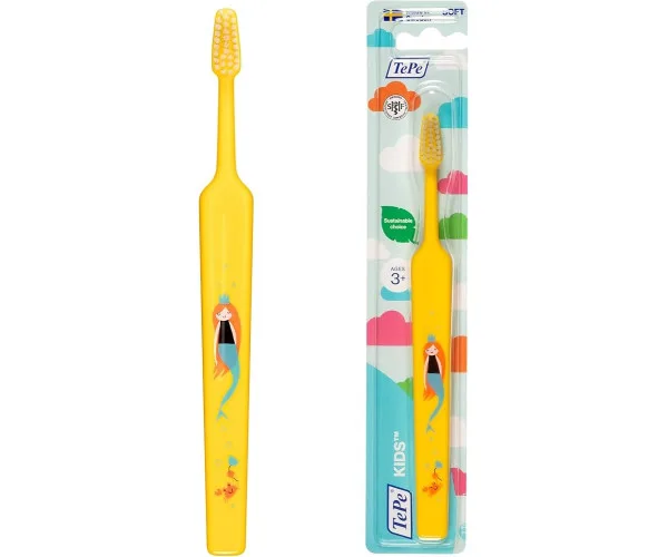 Зубна щітка дитяча TePe Select Compact KIDS soft,блістер упаковка