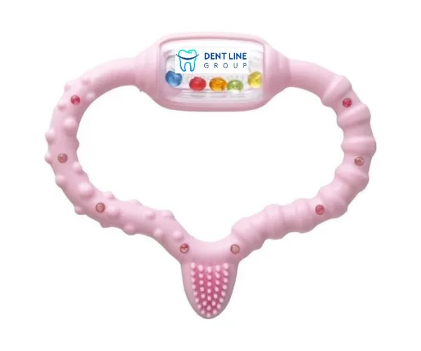CURABABY GIRL Сuraprox — стимулятор для прорізування тимчасових зубів Curaprox
