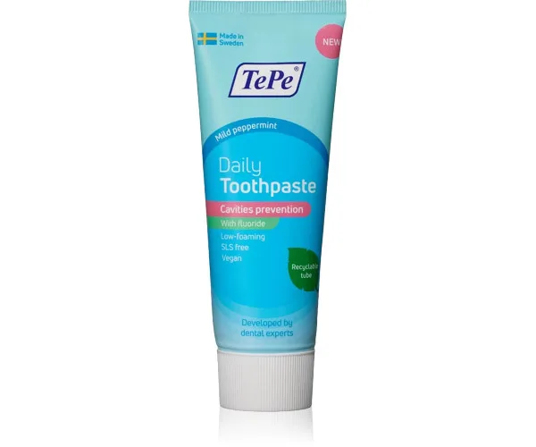Зубна паста Tepe Daily Mint Cavities prevention 75 ml (зубна паста для