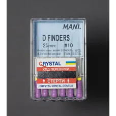 D FINDERS розмір 10 25 мм, 6 шт, MANI