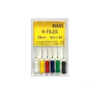 H-Files №8, ( 25 мм, 6 шт) Mani