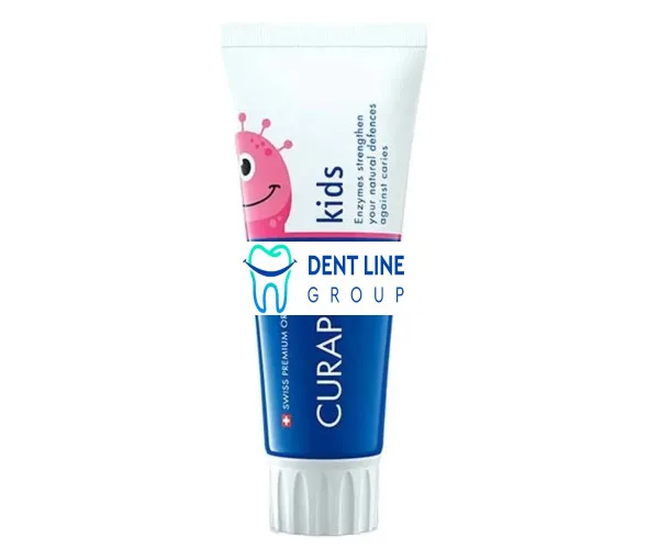 Зубна паста дитяча Curaprox Kids 1450 PPM 60 ml із смаком 