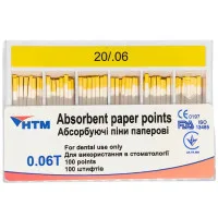 Паперові штифти 60 штук, 06 конус. №20