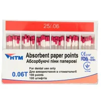 Паперові штифти 60 штук, 06 конус. №25
