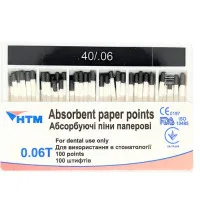 Паперові штифти 60 штук, 06 конус. №40
