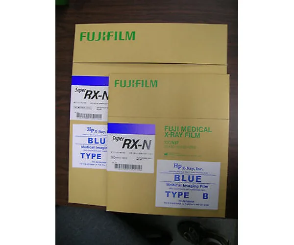 Рентген плівка Fujifilm 18 х 24 (Фуджі) синьочутлива.Fujifilm