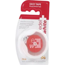 Вощена зубна стріічка-флос Edel White 70 м