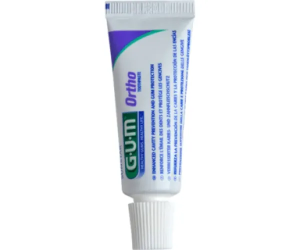 Пробний зразок зубна паста-гель GUM ORTHO, 12 мл.GUM