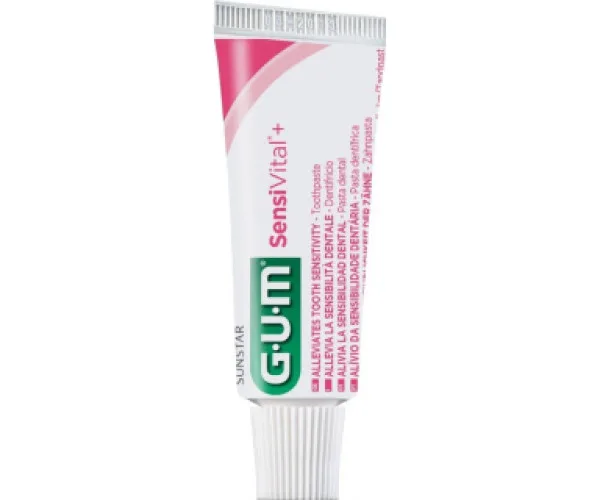 Пробний зразок зубна паста GUM SENSIVITAL+ 12 мл.GUM