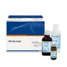 Ufi Gel Hard 60г+40мл+20мл (Уфі гель Хард) Тверда прокладка для перебазування протезів. VOCO
