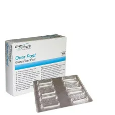 Скловолоконні штифти, Over Post Prosthetic , (Овер Пост Простетік ), упаковка 10 шт. OverFibers - 1, POP101, (Жовті)