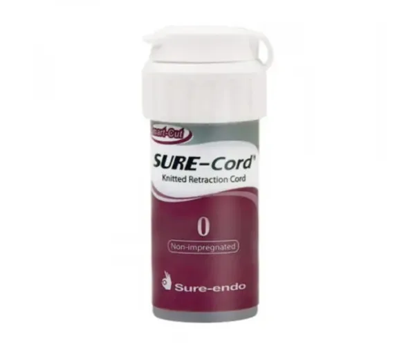 Sure-Cord(Сюре Корд),непросочена ретракційна нитка. Sure Endo - 0 Sure-endo
