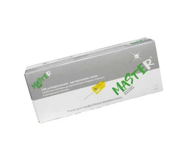 Голки карпульні Master, (Мастер), 100 шт. Tecnofar S.p.A. - 0,3 х16 мм
