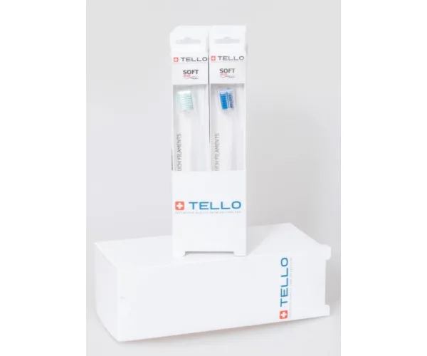 Зубна щітка Tello White (Телло Вайт), 4920 Soft, d 0,12mm Tello Switzerland