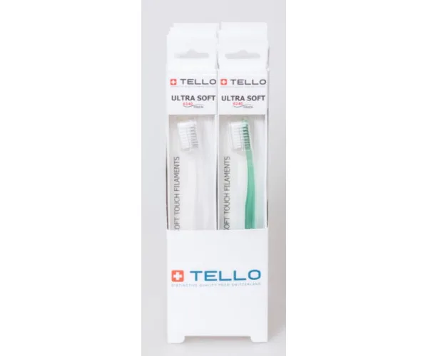 Зубна щітка Tello White (Телло Вайт), 6240 Ultra Soft, d 0,10mm Tello Switzerland