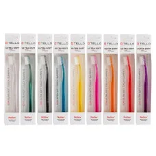 Зубна щітка Tello White (Телло Вайт), 6240 Ultra Soft, d 0,10mm