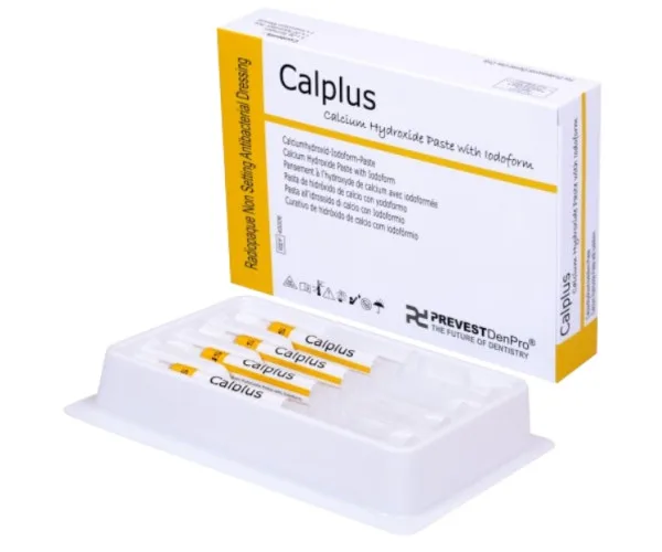 Calplus, Паста гідроксиду кальцію з йодоформом. Prevest PREVEST DenPro
